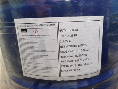 ŻEWĠ 40'FCL Ethylene Glycol Monobutyl Ether Ġie Mibgħut lejn iċ-Ċili fid-19 t...
